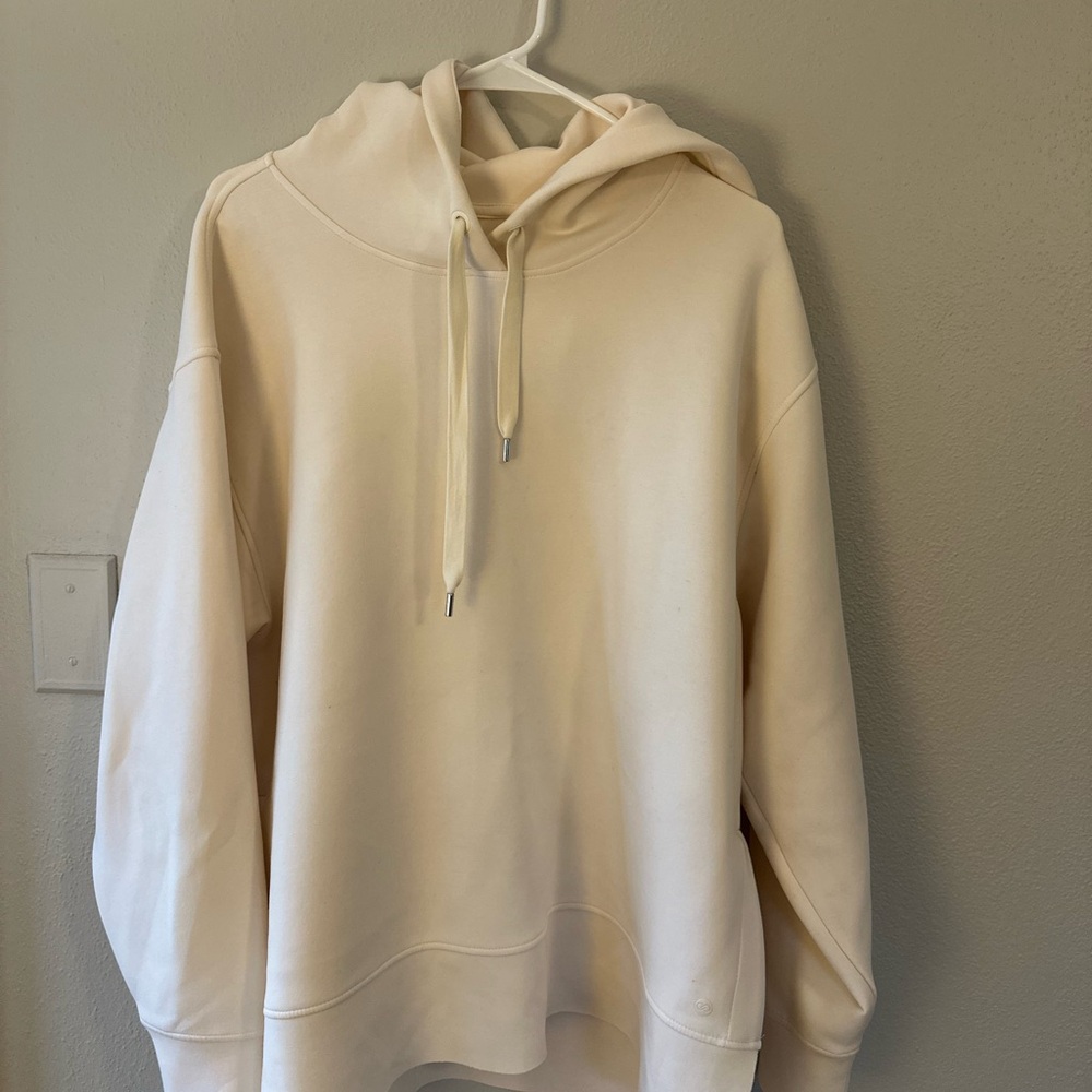 Calia Cream Hoodie Sweater